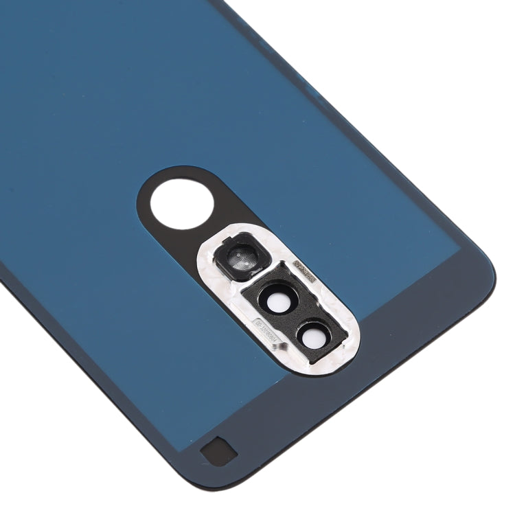Battery Back Cover with Camera Lens for Nokia X6 (2018) / 6.1 Plus TA-1099 TA-1103(Blue) - Back Cover by PMC TechLife | Online Shopping South Africa | PMC TechLife | Buy Now Pay Later Mobicred