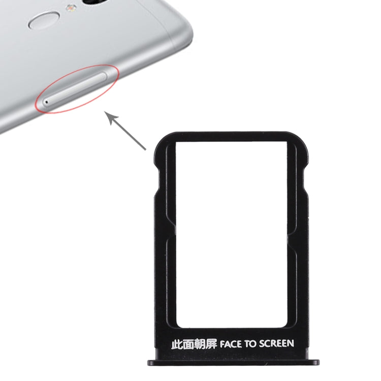SIM Card Tray for Xiaomi Note 3 (Black) - Card Tray by PMc TechLife | Online Shopping South Africa | PMc TechLife | Buy Now Pay Later Mobicred