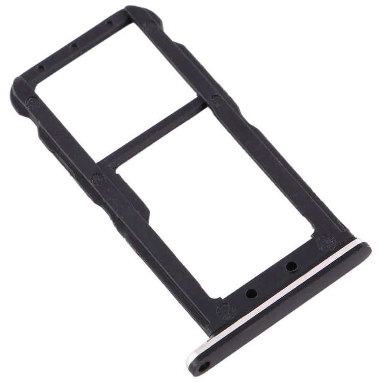 SIM Card Tray + SIM Card Tray / Micro SD Card Tray for Nokia 7 TA-1041 (Black) - Card Tray by PMc TechLife | Online Shopping South Africa | PMc TechLife | Buy Now Pay Later Mobicred