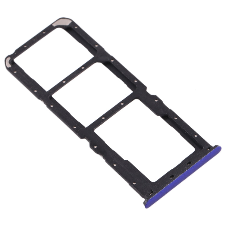 For OPPO Realme X2 SIM Card Tray + SIM Card Tray + Micro SD Card Tray (Purple) - Card Tray by PMc TechLife | Online Shopping South Africa | PMc TechLife | Buy Now Pay Later Mobicred