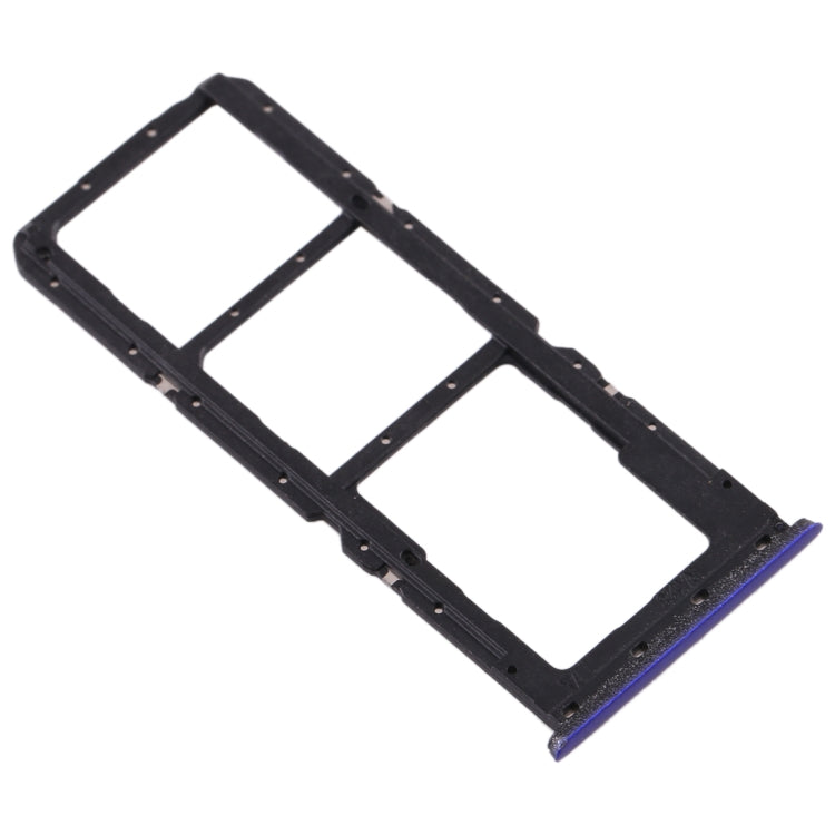 For OPPO Realme X2 SIM Card Tray + SIM Card Tray + Micro SD Card Tray (Purple) - Card Tray by PMc TechLife | Online Shopping South Africa | PMc TechLife | Buy Now Pay Later Mobicred