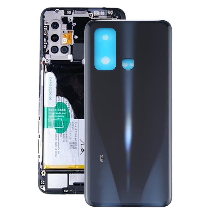 For Vivo Z6 5G Battery Back Cover (Black) - Back Cover by PMc TechLife | Online Shopping South Africa | PMc TechLife | Buy Now Pay Later Mobicred
