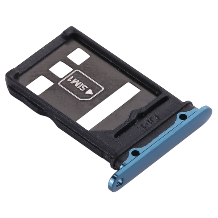 SIM Card Tray + NM Card Tray for Huawei Mate 30 (Blue) - Card Socket by PMc TechLife | Online Shopping South Africa | PMc TechLife | Buy Now Pay Later Mobicred