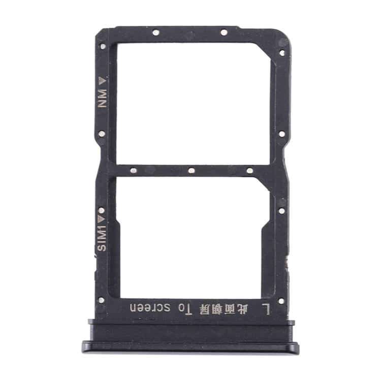 SIM Card Tray + NM Card Tray for Huawei Honor 20 Lite (Black) - free shipping - PMc TechLife - Order now!