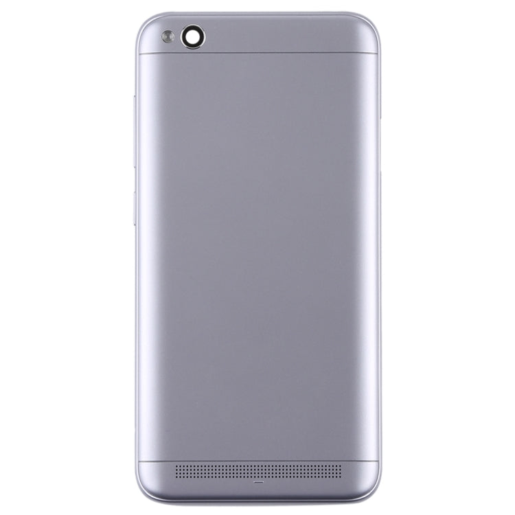 Back Cover with Camera Lens & Side Keys for Xiaomi Redmi 5(Grey) - Back Cover by PMc TechLife | Online Shopping South Africa | PMc TechLife | Buy Now Pay Later Mobicred