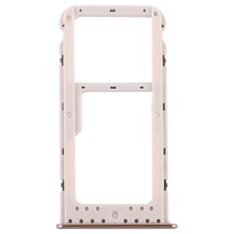 SIM Card Tray + SIM Card Tray / Micro SD Card Tray for Huawei Honor V9 Play (Gold) - Card Socket by PMc TechLife | Online Shopping South Africa | PMc TechLife | Buy Now Pay Later Mobicred