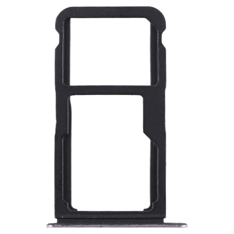 SIM Card Tray + SIM Card Tray / Micro SD Card Tray for Huawei Nova Lite (Grey) - Card Socket by PMc TechLife | Online Shopping South Africa | PMc TechLife | Buy Now Pay Later Mobicred