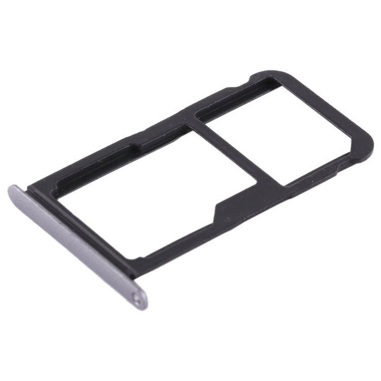 SIM Card Tray + SIM Card Tray / Micro SD Card Tray for Huawei Nova Lite (Grey) - Card Socket by PMc TechLife | Online Shopping South Africa | PMc TechLife | Buy Now Pay Later Mobicred