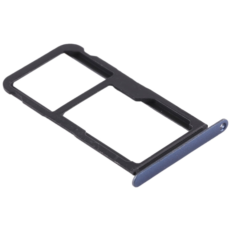 SIM Card Tray + SIM Card Tray / Micro SD Card Tray for Huawei Nova Lite (Blue) - free shipping - PMc TechLife - Order now!