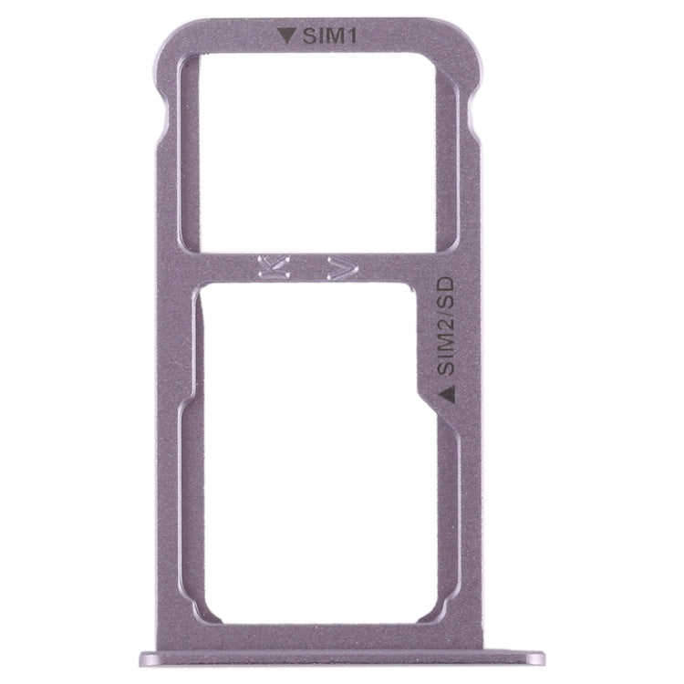 SIM Card Tray + SIM Card Tray / Micro SD Card for Huawei P9 Plus(Grey) - Card Socket by PMc TechLife | Online Shopping South Africa | PMc TechLife | Buy Now Pay Later Mobicred