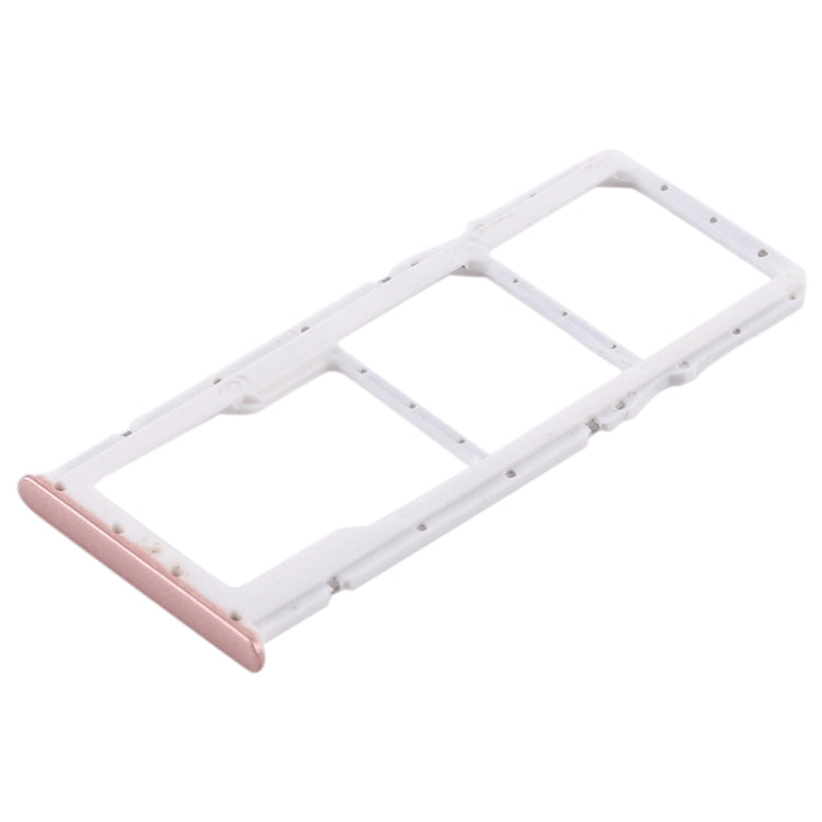 2 SIM Card Tray + Micro SD Card Tray for Huawei Enjoy 8 Plus(Pink) - Card Socket by PMc TechLife | Online Shopping South Africa | PMc TechLife | Buy Now Pay Later Mobicred