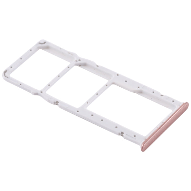 2 SIM Card Tray + Micro SD Card Tray for Huawei Enjoy 8 Plus(Pink) - Card Socket by PMc TechLife | Online Shopping South Africa | PMc TechLife | Buy Now Pay Later Mobicred