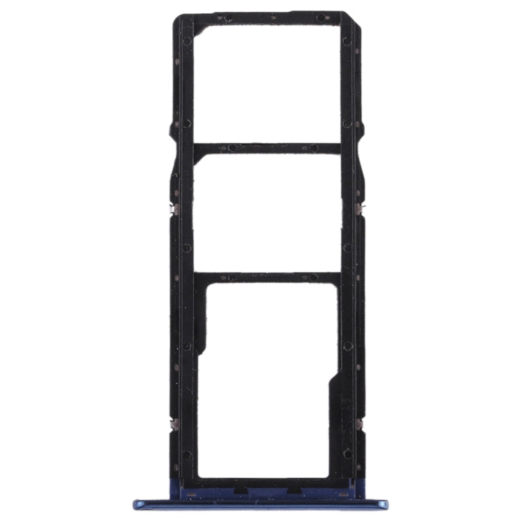 SIM Card Tray + SIM Card Tray + Micro SD Card for Huawei Honor 7A (Blue) - Card Socket by PMc TechLife | Online Shopping South Africa | PMc TechLife | Buy Now Pay Later Mobicred