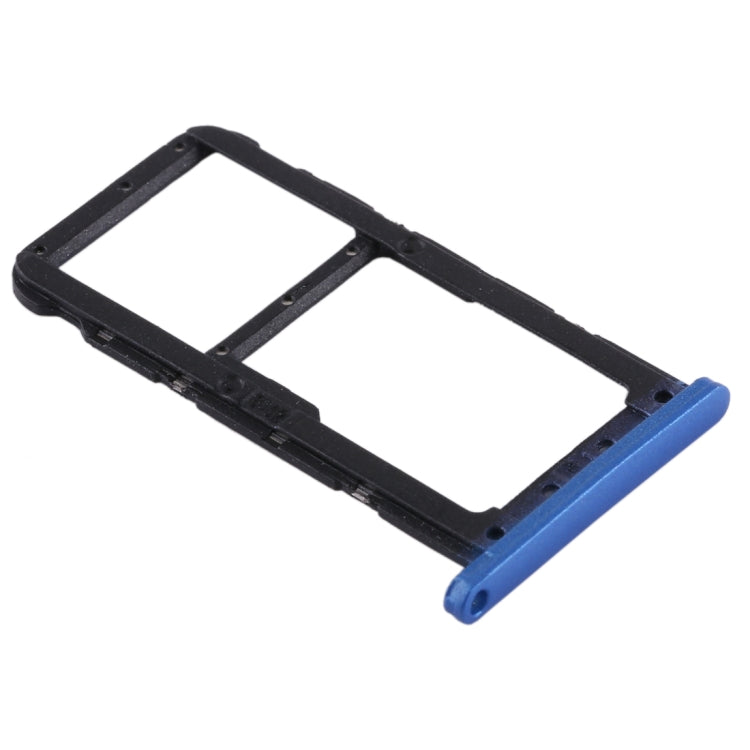 SIM Card Tray + SIM Card Tray / Micro SD Card for Huawei P20 Lite / Nova 3e (Blue) - Card Socket by PMc TechLife | Online Shopping South Africa | PMc TechLife | Buy Now Pay Later Mobicred