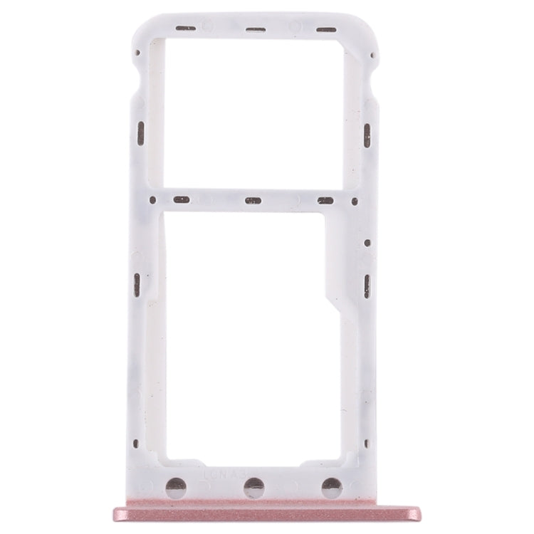 SIM Card Tray + SIM Card Tray / Micro SD Card for Huawei Enjoy 7 (Pink) - Card Socket by PMc TechLife | Online Shopping South Africa | PMc TechLife | Buy Now Pay Later Mobicred