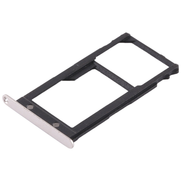 SIM Card Tray + SIM Card Tray / Micro SD Card for Huawei G8 (Silver) - Card Socket by PMc TechLife | Online Shopping South Africa | PMc TechLife | Buy Now Pay Later Mobicred