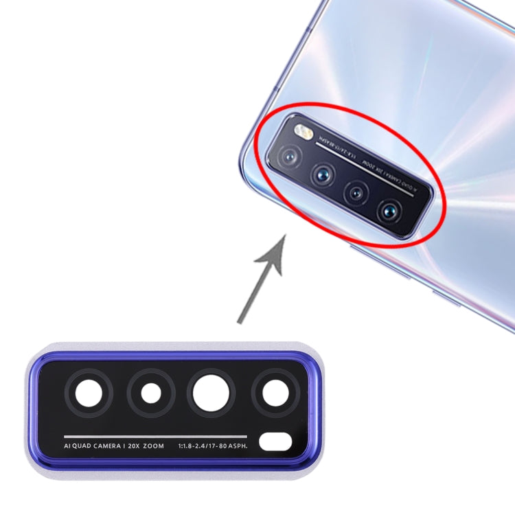 For Huawei Nova 7 5G  Camera Lens Cover (Purple) - Camera by PMc TechLife | Online Shopping South Africa | PMc TechLife | Buy Now Pay Later Mobicred