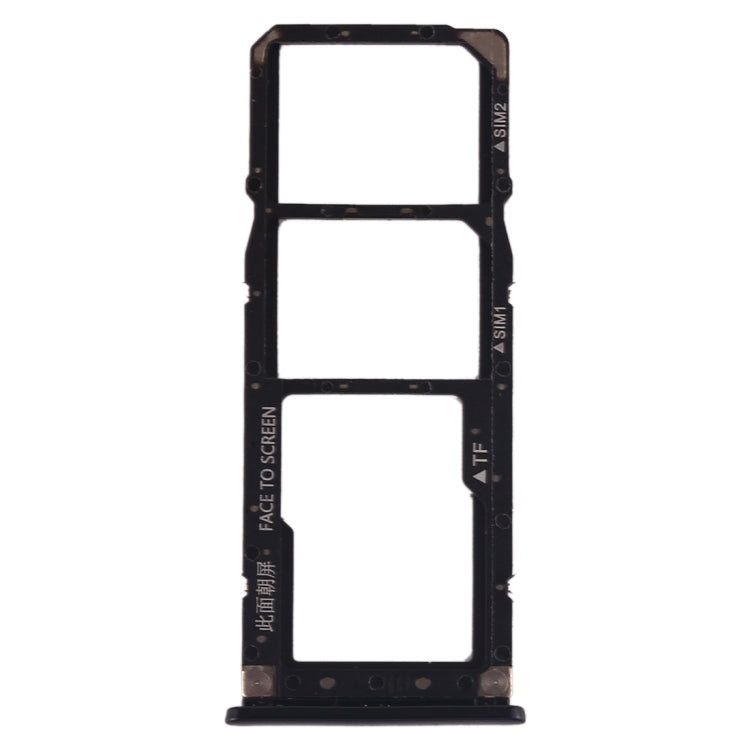 SIM Card Tray + SIM Card Tray + Micro SD Card Tray for Xiaomi Mi Play(Black) - Card Tray by PMc TechLife | Online Shopping South Africa | PMc TechLife | Buy Now Pay Later Mobicred