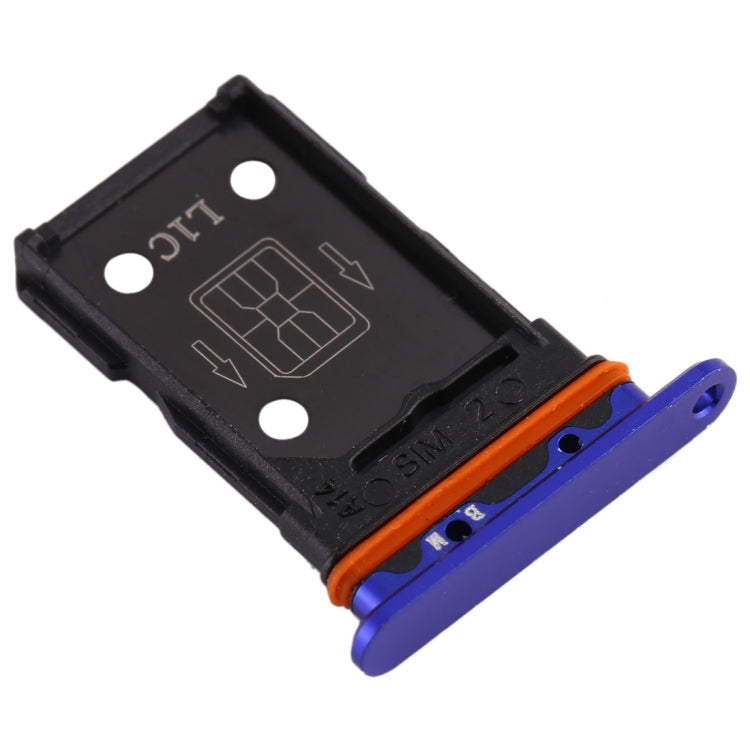 For OPPO Reno3 Pro 5G / Find X2 Neo SIM Card Tray(Blue) - Card Tray by PMc TechLife | Online Shopping South Africa | PMc TechLife | Buy Now Pay Later Mobicred