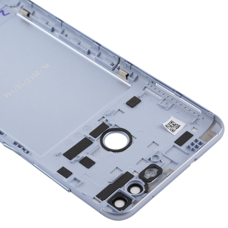 Back Cover with Camera Lens & Side Keys for Asus Zenfone Max Plus (M1) / ZB570TL(Grey) - Back Cover by PMC TechLife | Online Shopping South Africa | PMC TechLife | Buy Now Pay Later Mobicred