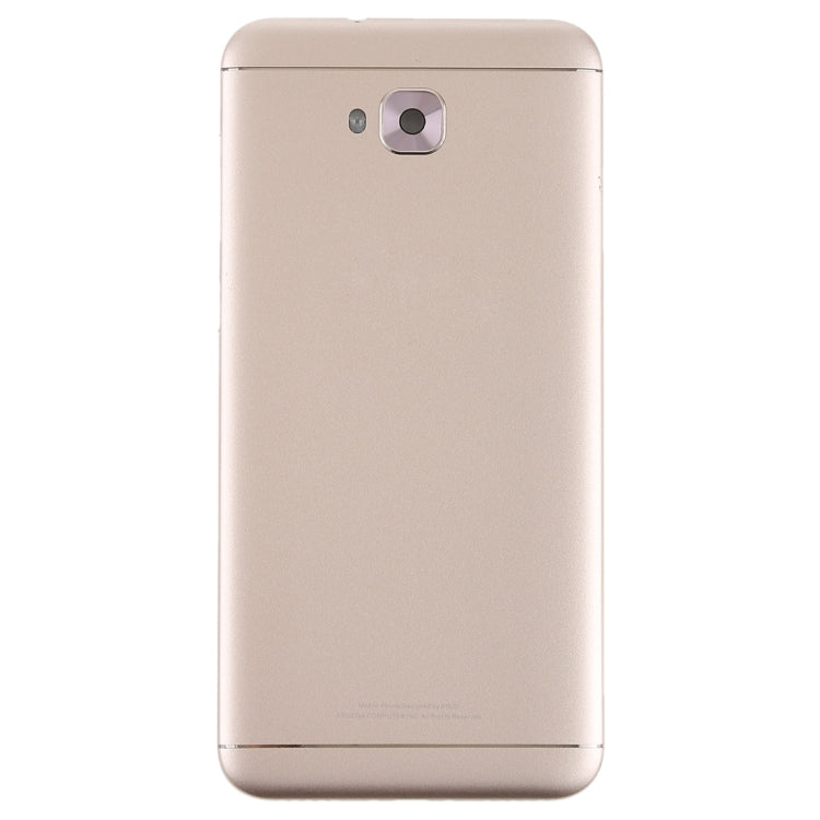 Back Cover with Side Keys & Camera Lens for Asus ZenFone 4 Selfie ZD553KL(Gold) - Back Cover by PMC TechLife | Online Shopping South Africa | PMC TechLife | Buy Now Pay Later Mobicred