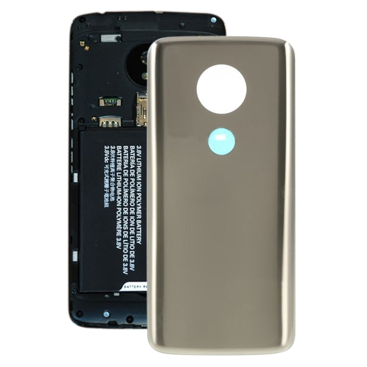Battery Back Cover for Motorola Moto G6 Play (Gold) - Back Cover by PMc TechLife | Online Shopping South Africa | PMc TechLife | Buy Now Pay Later Mobicred