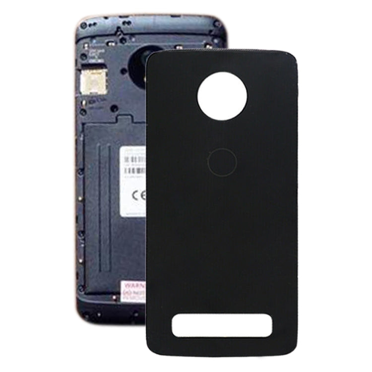 Battery Back Cover for Motorola Moto Z3 Play(Black) - Back Cover by PMc TechLife | Online Shopping South Africa | PMc TechLife | Buy Now Pay Later Mobicred