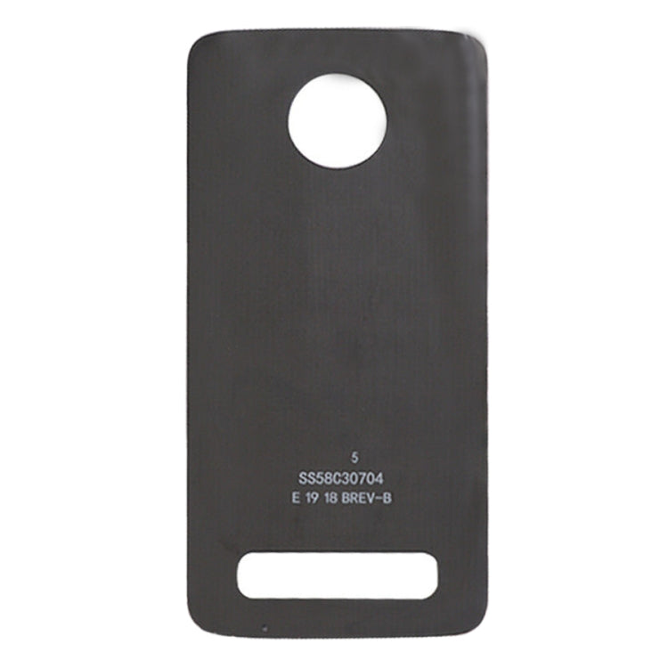Battery Back Cover for Motorola Moto Z3 Play(Black) - Back Cover by PMc TechLife | Online Shopping South Africa | PMc TechLife | Buy Now Pay Later Mobicred