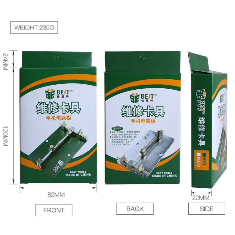 BEST- 001 Stainless Steel Circuit Boards Repair Tool Cell Phone PCB Repair Holder Fixtures - Repair Fixture by BEST | Online Shopping South Africa | PMC TechLife | Buy Now Pay Later Mobicred