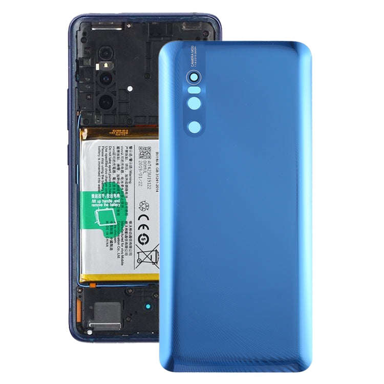 For Vivo X27 Battery Back Cover (Blue) - Back Cover by PMC TechLife | Online Shopping South Africa | PMC TechLife | Buy Now Pay Later Mobicred