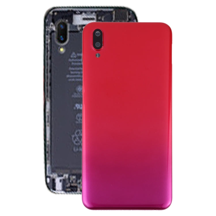 For Vivo Y93 / Y93s Battery Back Cover (Red) - Back Cover by PMC TechLife | Online Shopping South Africa | PMC TechLife | Buy Now Pay Later Mobicred