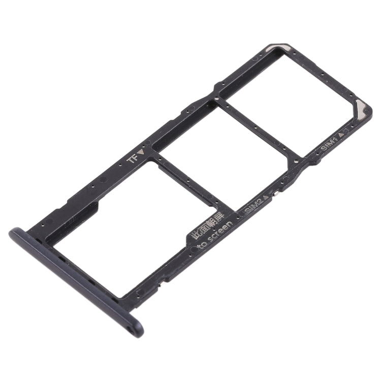 SIM Card Tray + Micro SD Card Tray for Huawei Honor 8C (Black) - free shipping - PMc TechLife - Order now!