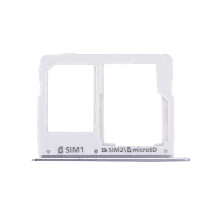 For Galaxy C7 / C7000 SIM Card Tray + Micro SD / SIM Card Tray (Grey) - Card Tray by PMc TechLife | Online Shopping South Africa | PMc TechLife | Buy Now Pay Later Mobicred