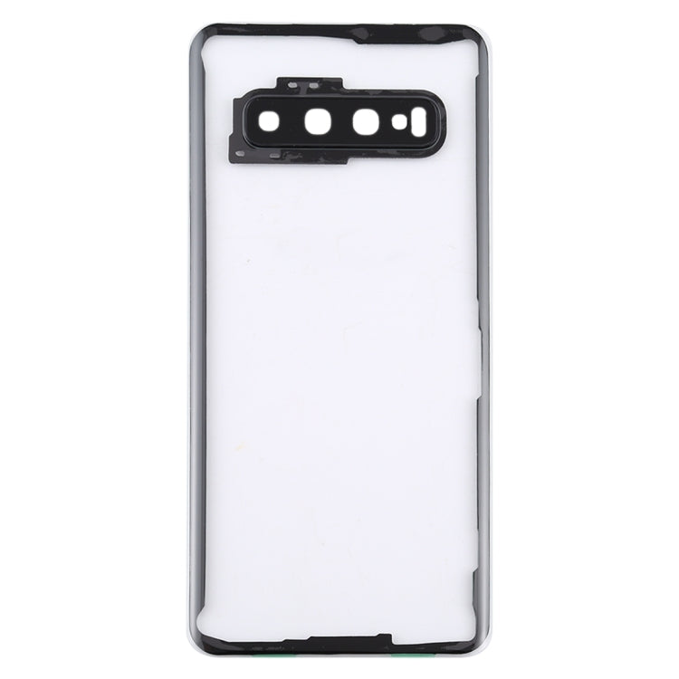 For Samsung Galaxy S10 G973F/DS G973U G973 SM-G973 Transparent Battery Back Cover with Camera Lens Cover (Transparent) - free shipping - PMc TechLife - Order now!