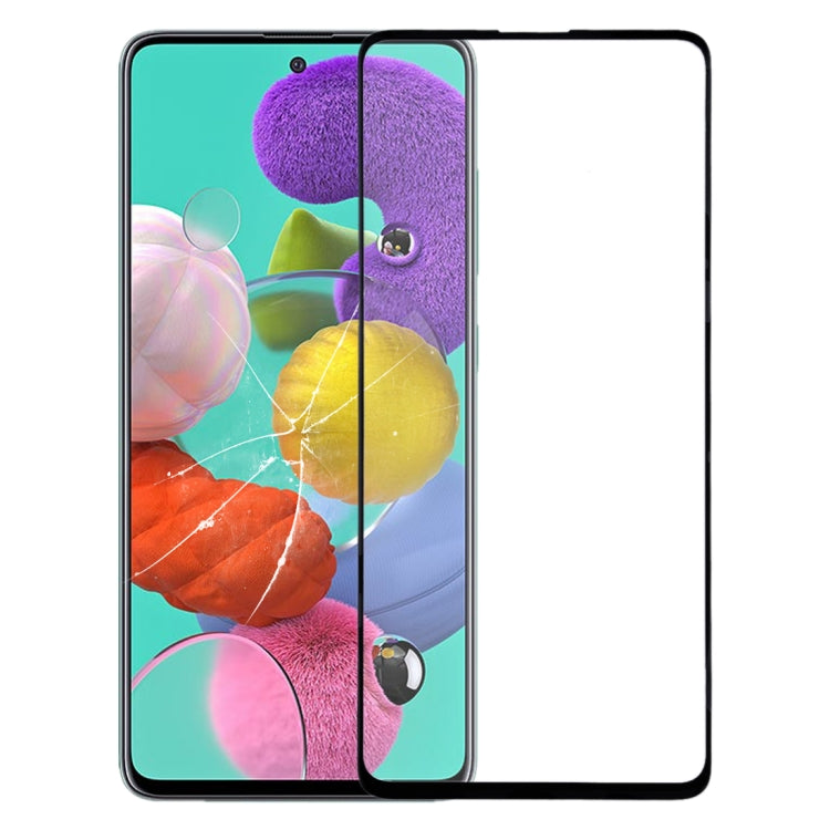 For Samsung Galaxy A51 Front Screen Outer Glass Lens (Black) - free shipping - PMc TechLife - Order now!