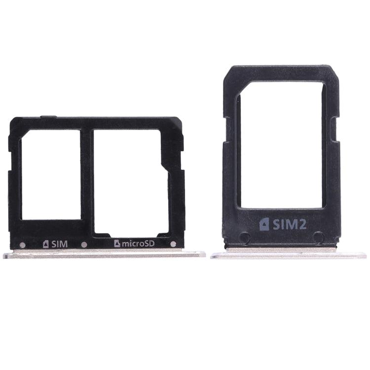 For Galaxy A5108 / A7108 2 SIM Card Tray + Micro SD Card Tray (Gold) - free shipping - PMc TechLife - Order now!