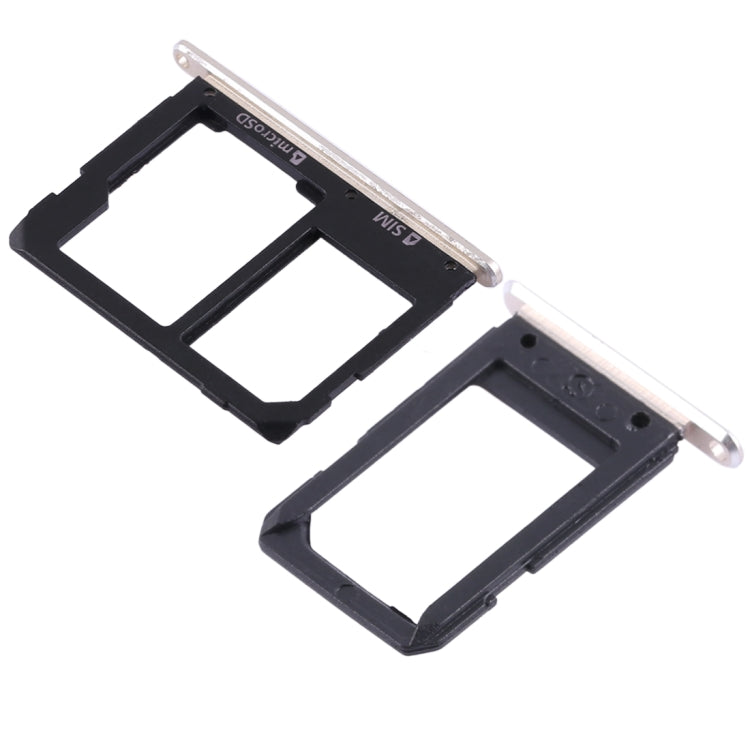For Galaxy A5108 / A7108 2 SIM Card Tray + Micro SD Card Tray (Gold) - free shipping - PMc TechLife - Order now!