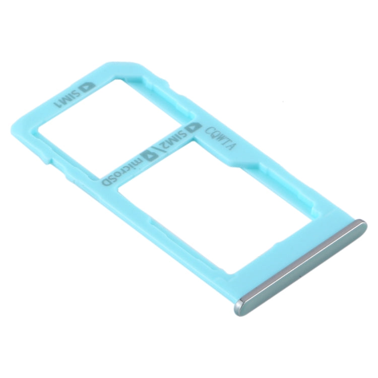 For Samsung Galaxy A60 SIM Card Tray + SIM Card Tray / Micro SD Card Tray (Baby Blue) - free shipping - PMc TechLife - Order now!