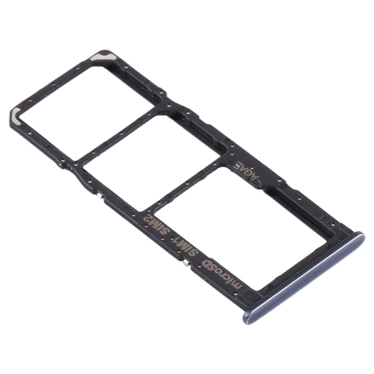 For Samsung Galaxy A71 SIM Card Tray + SIM Card Tray + Micro SD Card Tray (Black) - free shipping - PMc TechLife - Order now!