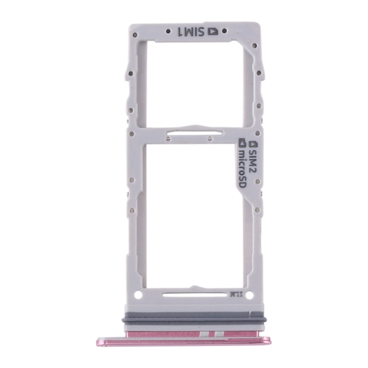 For Samsung Galaxy S20+ / Galaxy S20 Ultra SIM Card Tray + SIM Card Tray / Micro SD Card Tray (Pink) - free shipping - PMc TechLife - Order now!