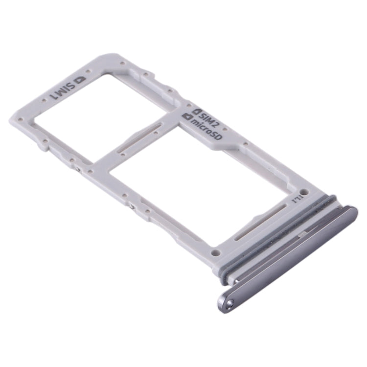 For Samsung Galaxy S20+ / Galaxy S20 Ultra SIM Card Tray + SIM Card Tray / Micro SD Card Tray (Grey) - free shipping - PMc TechLife - Order now!