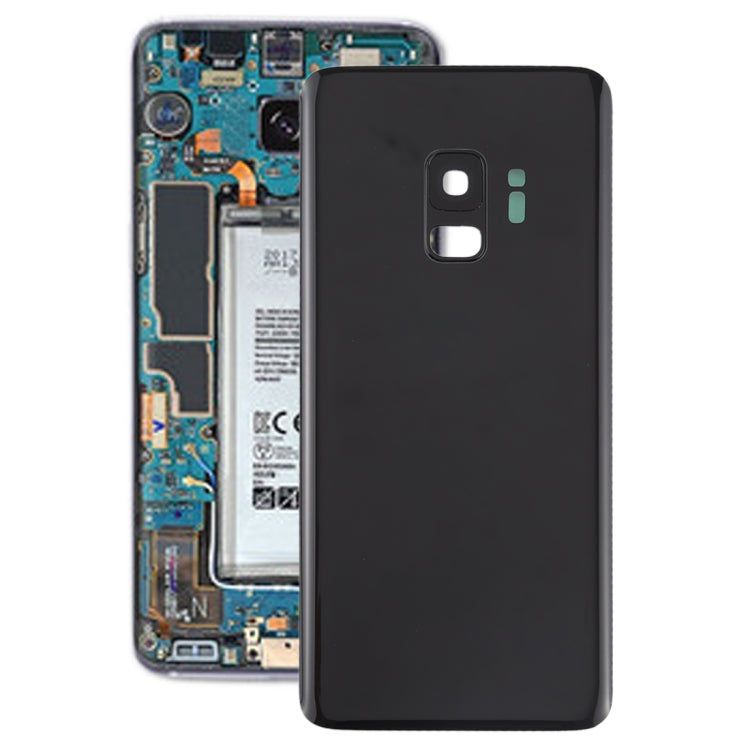 For Galaxy S9 Battery Back Cover with Camera Lens (Black) - free shipping - PMc TechLife - Order now!