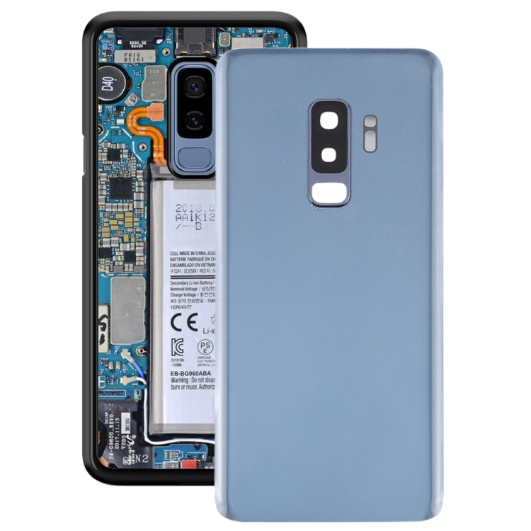 For Galaxy S9+ Battery Back Cover with Camera Lens (Blue) - free shipping - PMc TechLife - Order now!