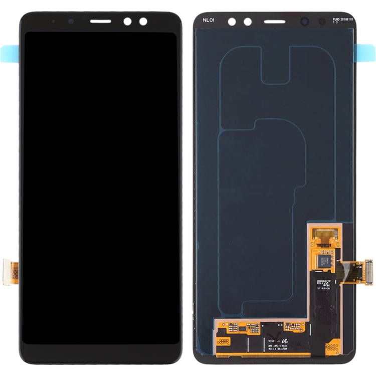 Original Super AMOLED LCD Screen for Galaxy A8+ (2018) / A730 with Digitizer Full Assembly (Black) - free shipping - PMc TechLife - Order now!