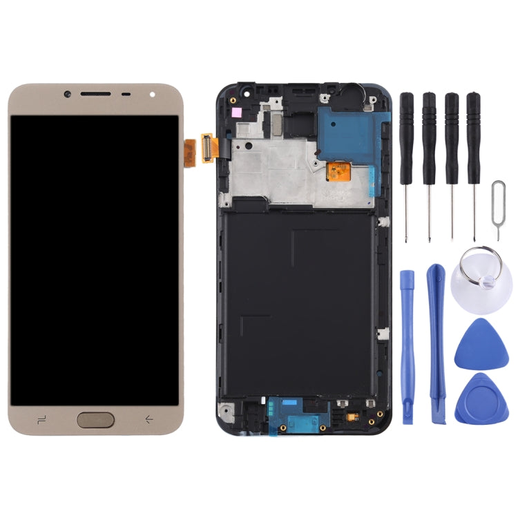 TFT LCD Screen for Galaxy J4 J400F/DS Digitizer Full Assembly with Frame (Gold) - free shipping - PMc TechLife - Order now!