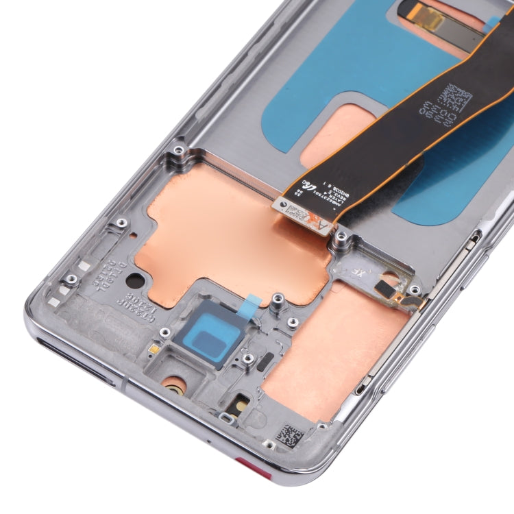 Original Dynamic AMOLED Material LCD Screen and Digitizer Full Assembly with Frame for Samsung Galaxy S20 4G SM-G980(Grey) - free shipping - PMc TechLife - Order now!