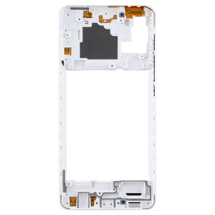 For Samsung Galaxy A21s  Middle Frame Bezel Plate (White) - free shipping - PMc TechLife - Order now!