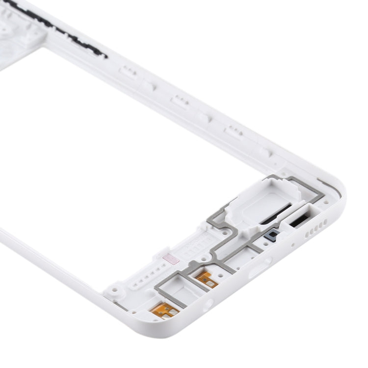 For Samsung Galaxy A21s  Middle Frame Bezel Plate (White) - free shipping - PMc TechLife - Order now!