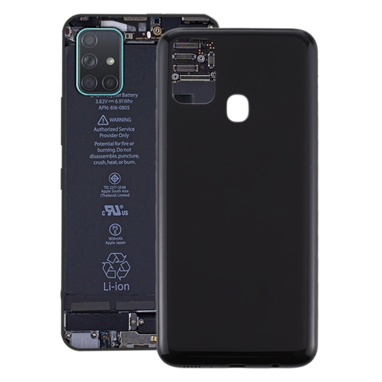 For Samsung Galaxy M31 / Galaxy M31 Prime Battery Back Cover (Black) - free shipping - PMc TechLife - Order now!