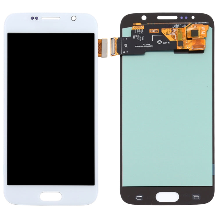 OLED LCD Screen for Samsung Galaxy S6 with Digitizer Full Assembly (White) - free shipping - PMc TechLife - Order now!